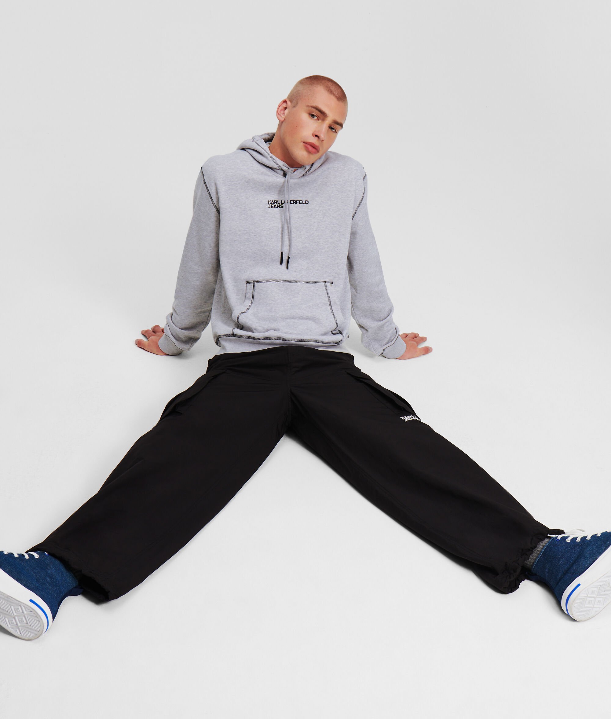 (image for) User-Centric KLJ CONTRAST STITCH HOODIE